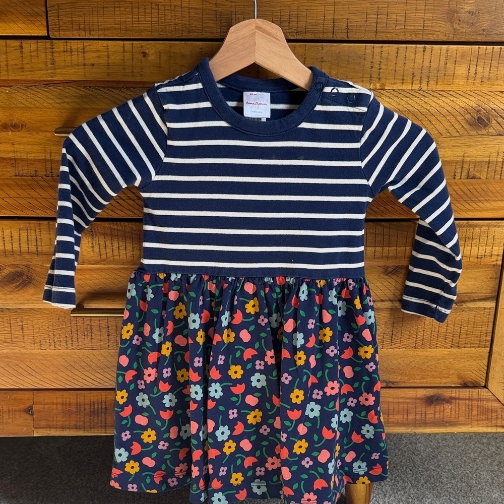 Hanna Andersson Girl’s Flower Dress 🌺 🌼